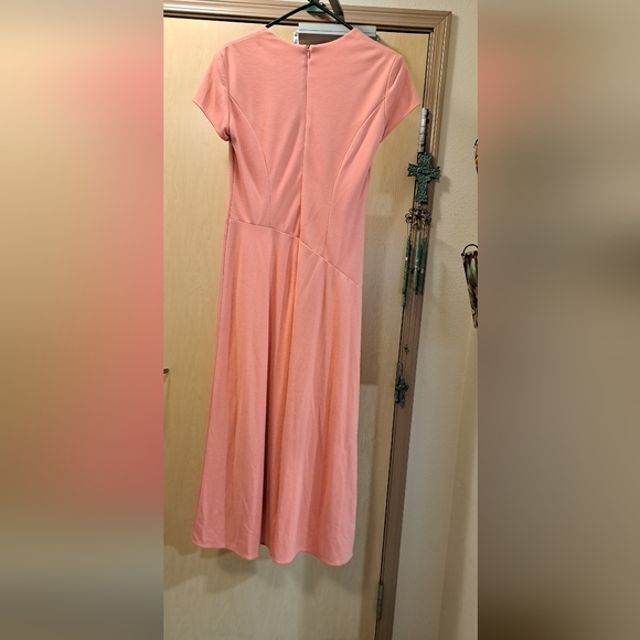 Beautiful peach colored dress created for Essence by Mail - Picture 2 of 4